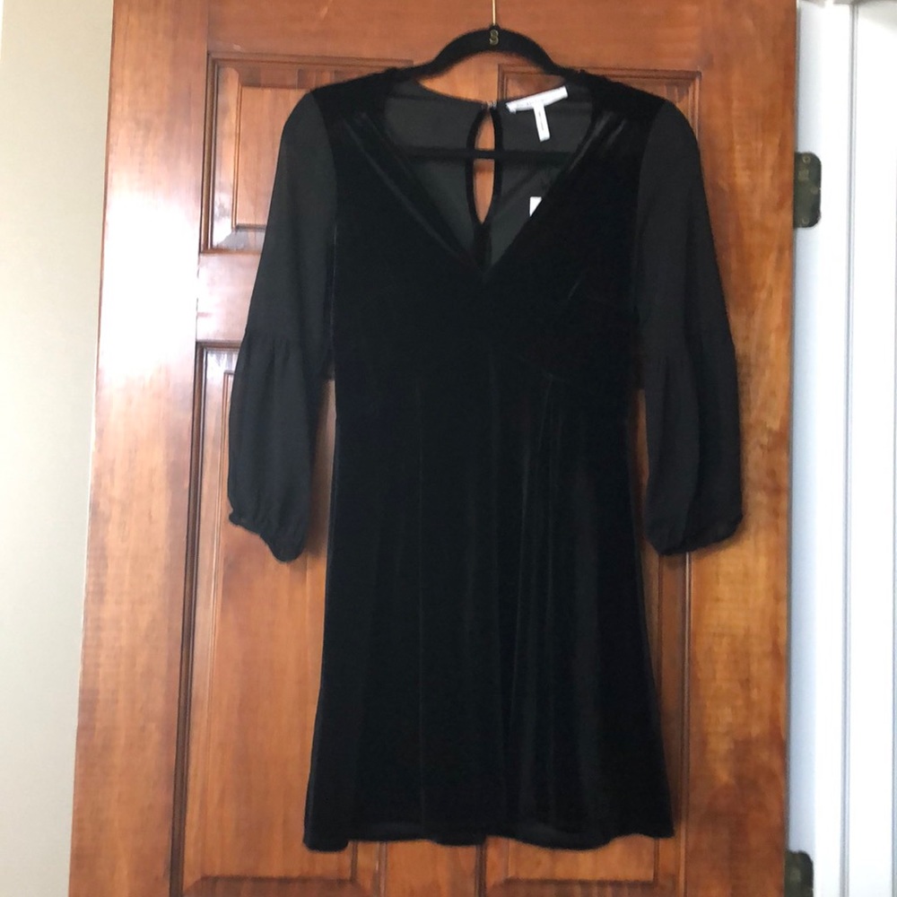 BCBG XS black dress. Brand new.